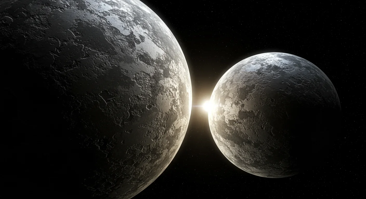 Two neutron stars about to collide and create heavy elements through r-process nucleosynthesis