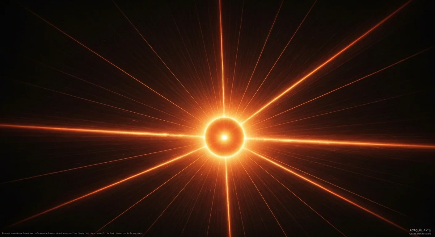 Protostar with surrounding disk of gas and dust, showing powerful jets of material shooting outward