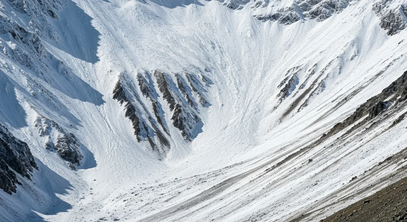 Close-up view of Ahuna Mons showing steep slopes with bright salt deposits and smooth dome texture
