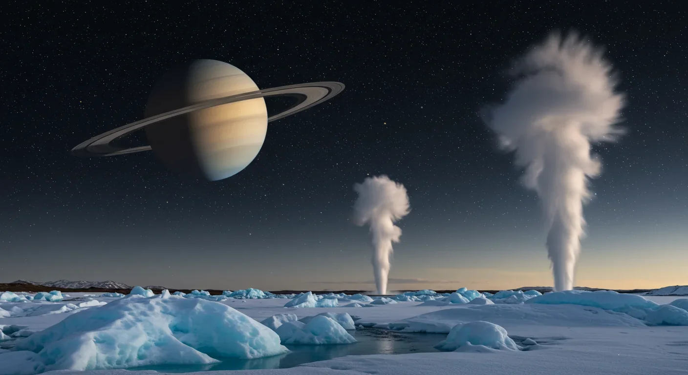 Ice Volcanoes on Alien Oceans Could Harbor Life