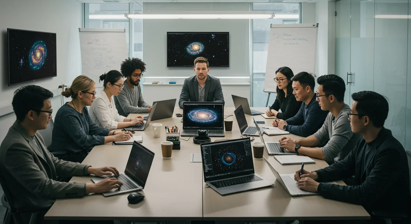 Global team of astronomers collaborating on JWST early galaxy research and cosmological modeling