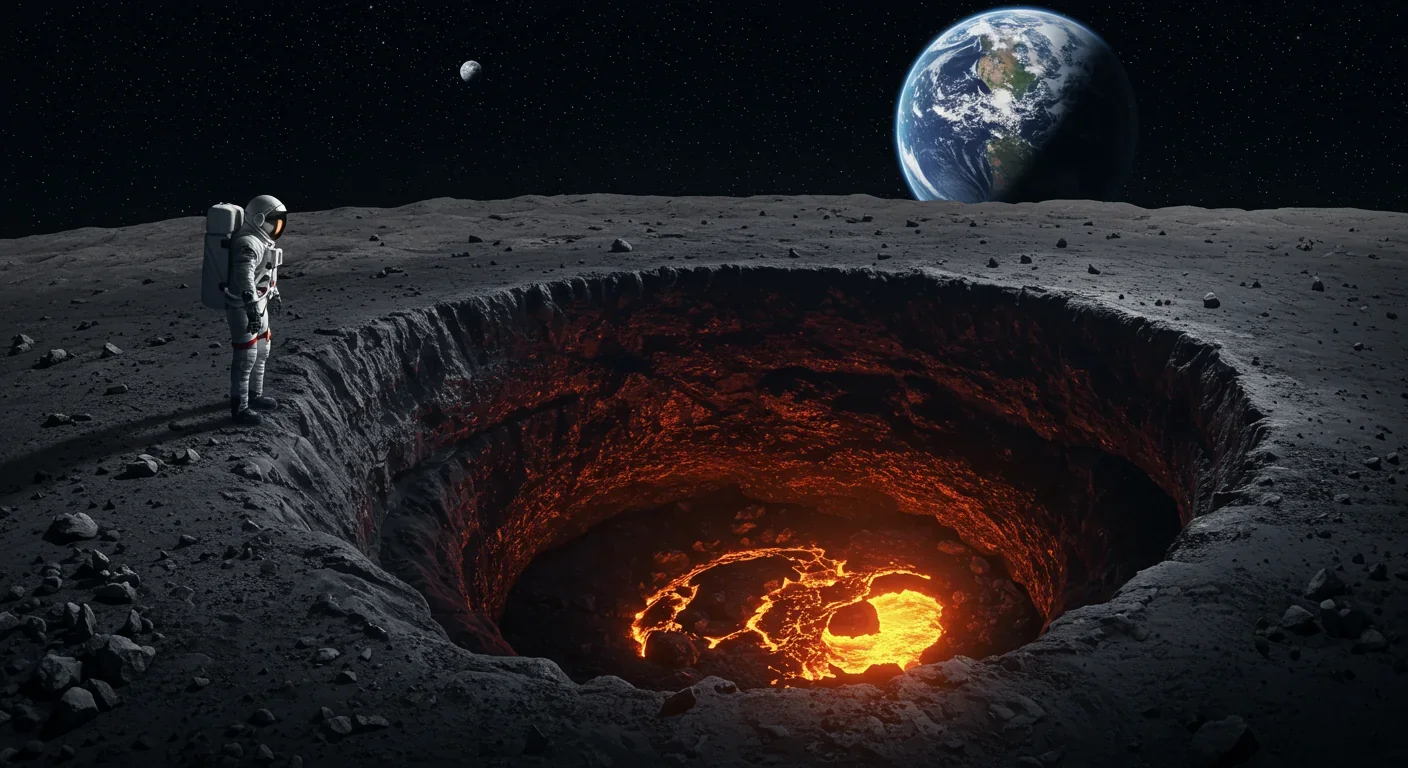 Lunar Lava Tubes: Natural Radiation Shelters for Moon Bases
