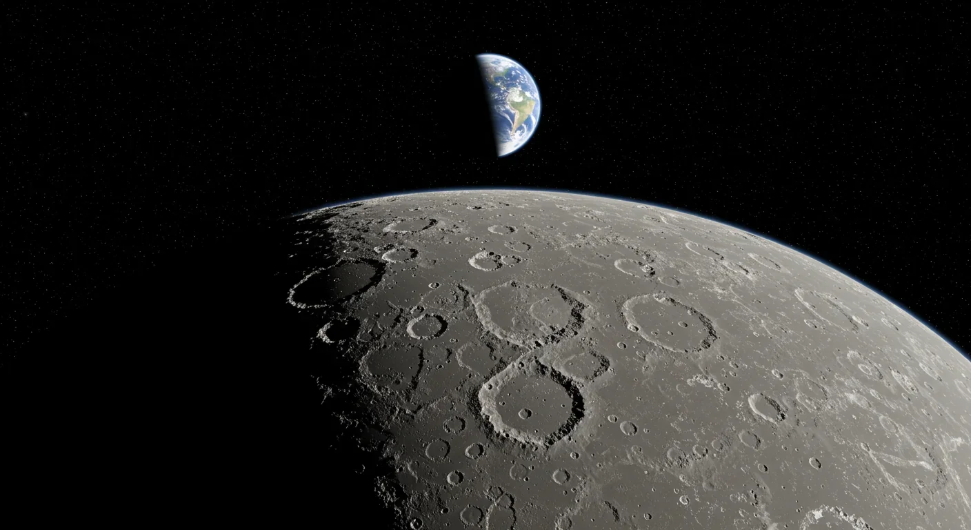 Lunar Water Ice: Moon Craters Fuel Space Exploration