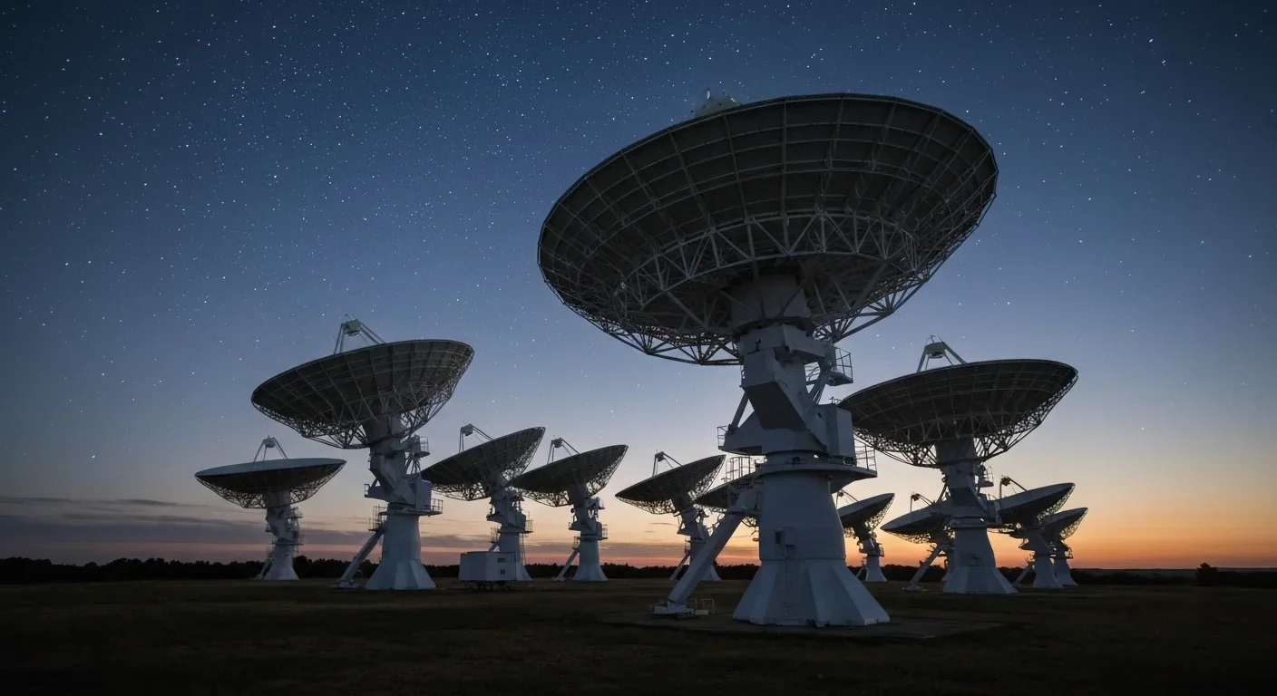 Radio telescope array detecting fast radio bursts from magnetar sources