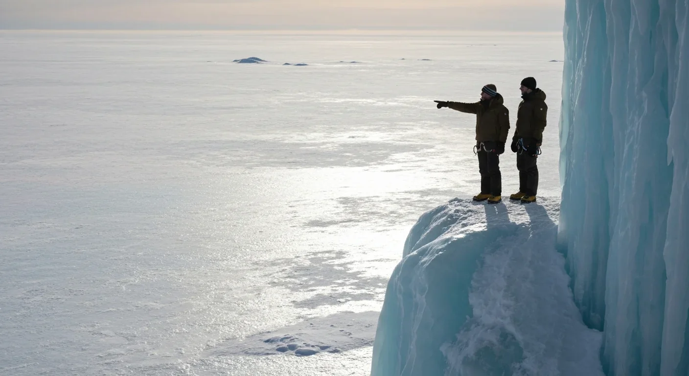 Scientists studying extreme ice formations that help us understand planetary geology