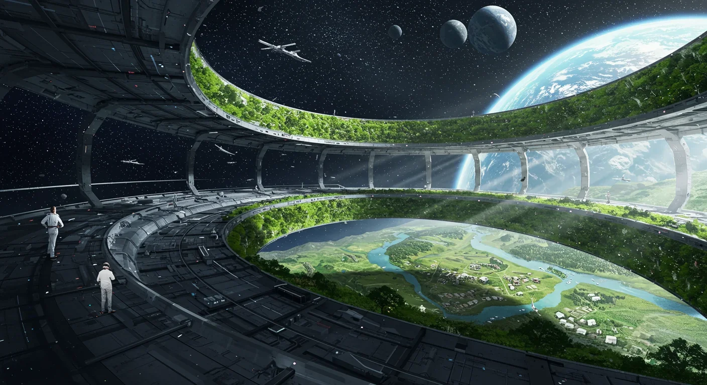 O'Neill Cylinders: Building Cities in Space With Gravity