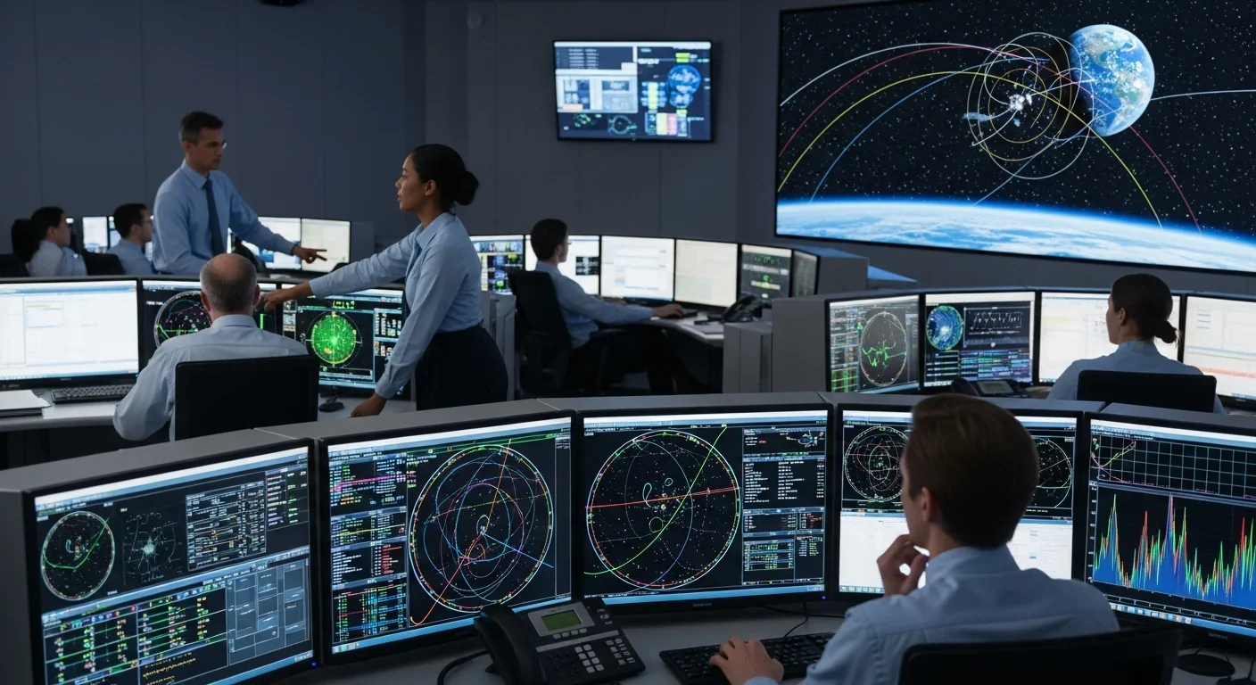 NASA mission control monitoring Parker Solar Probe's historic solar approach