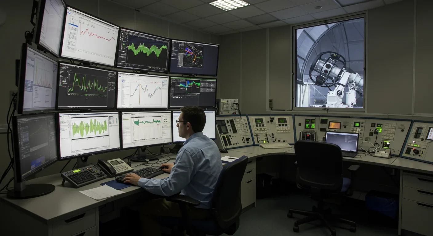 Cross-section view showing a subsurface ocean beneath an icy planet's crust with hydrothermal activity on the seafloor