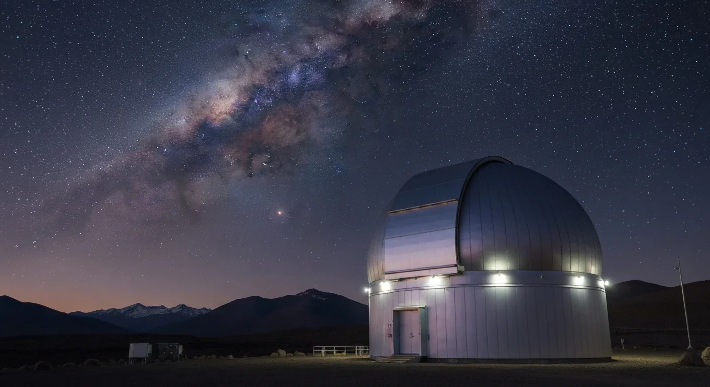 The Magellan Clay Telescope in Chile where HV 2112 was first studied as a candidate Thorne-{ytkow object